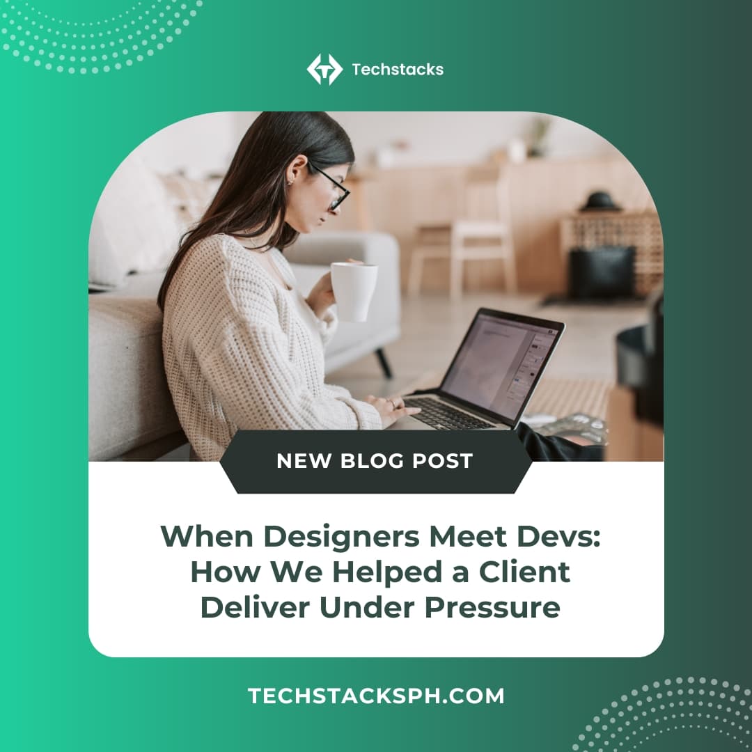 When Designers Meet Devs: How We Helped a Client Deliver Under Pressure banner image